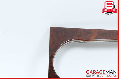 08-14 Mercedes W204 C300 C350 AC A/C Climate Control Switch Trim Bezel Wood OEM