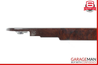 07-09 Mercedes W221 S550 S600 Center Console Armrest Trim Bezel Panel Wood OEM
