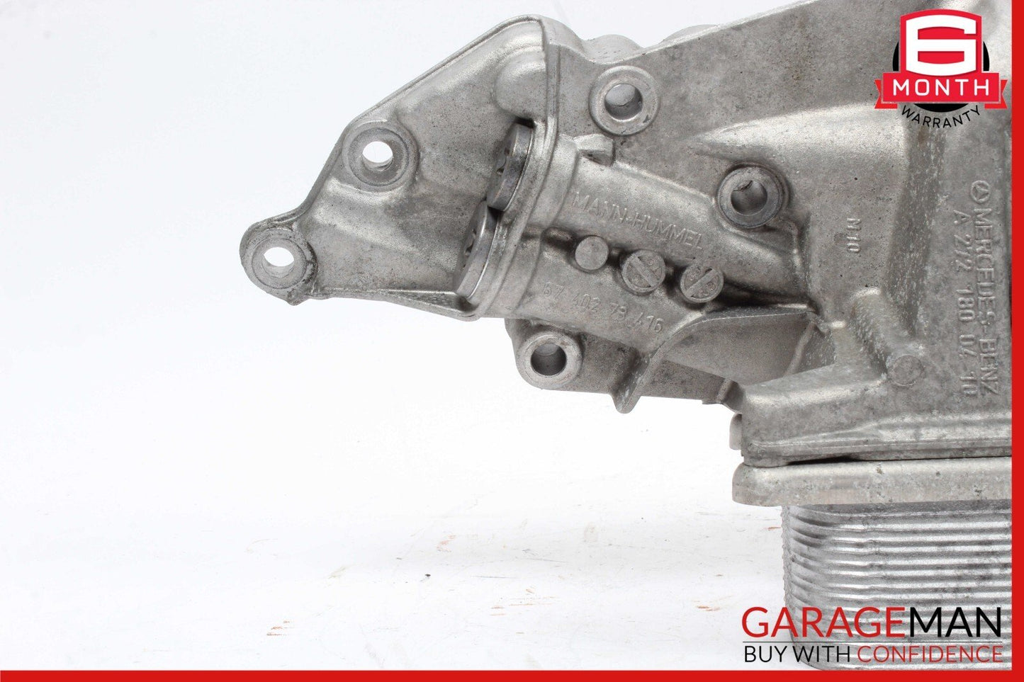 05-13 Mercedes W220 S55 AMG C300 Engine Oil Filter Cooler Housing 2721800410 OEM