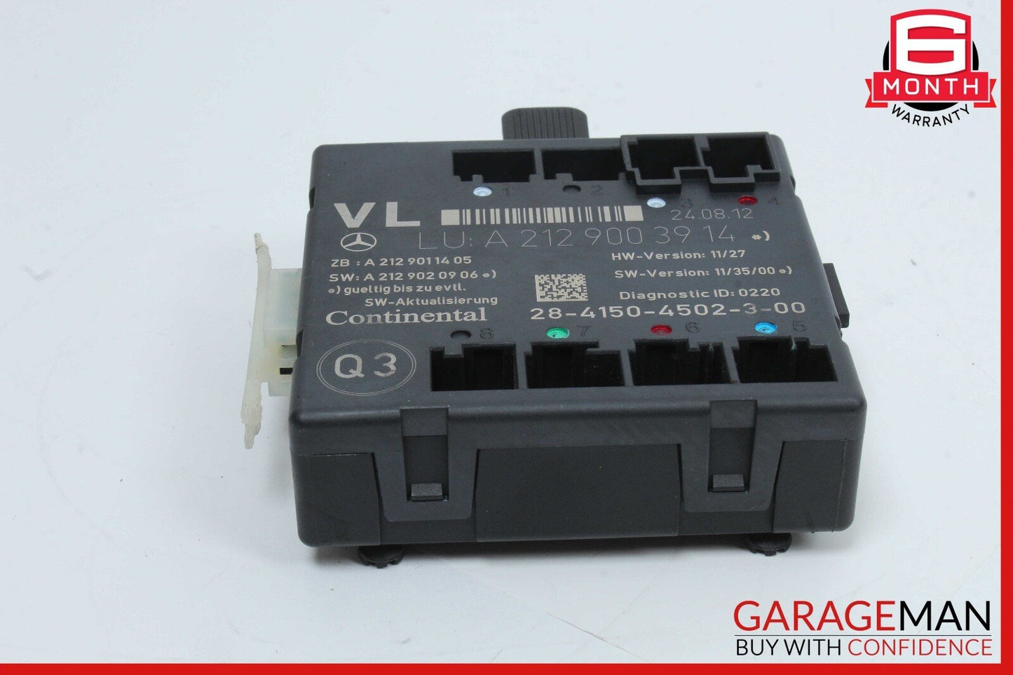 08-14 Mercedes W204 C250 C350 Front Left Side Door Control Module Unit OEM
