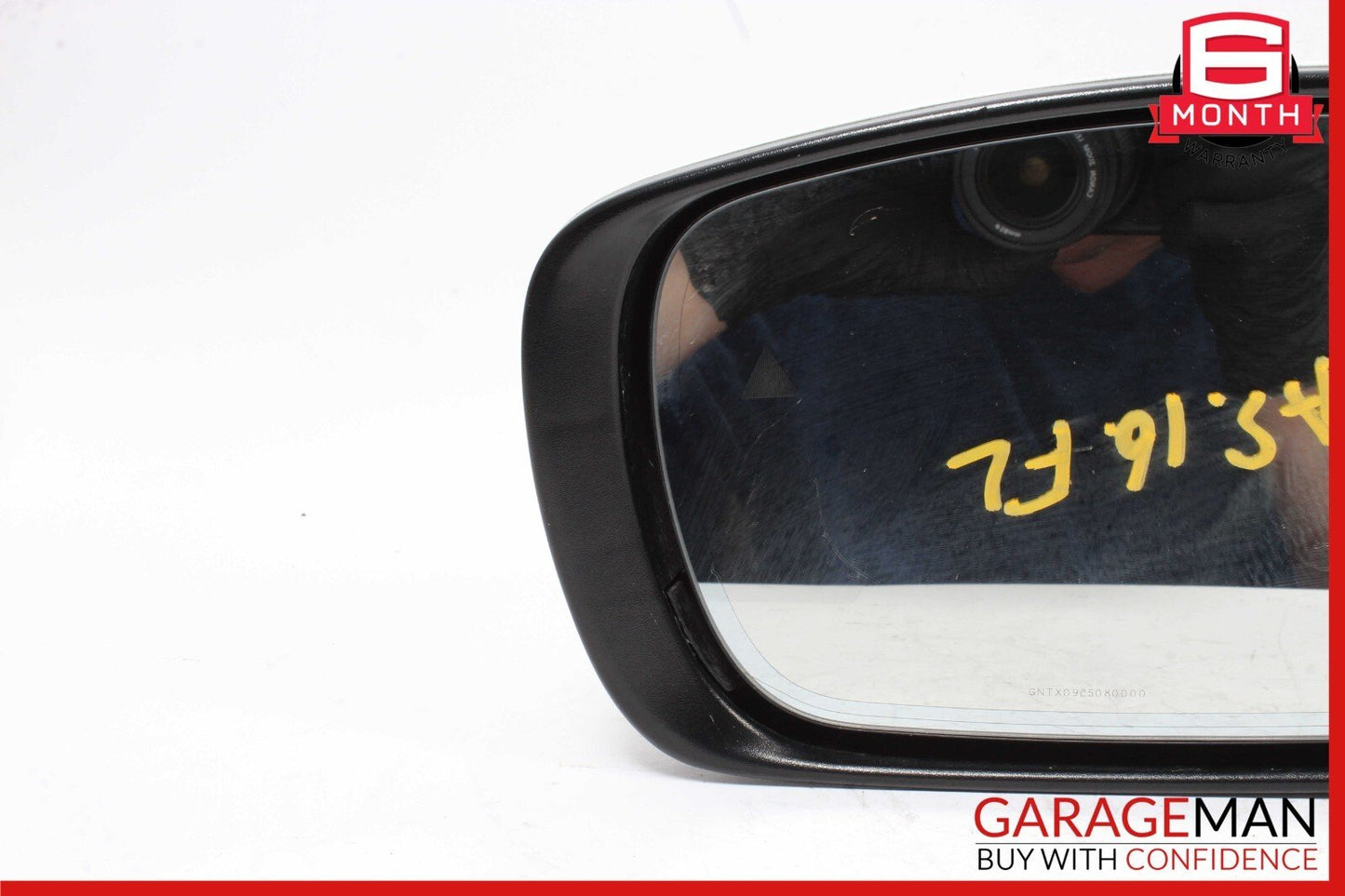 14-17 Maserati Ghibli Front Left Side Mirror Door Rear View Black/White OEM