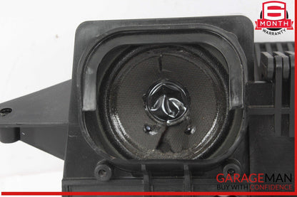 03-08 Mercedes R230 SL500 Rear Left Seat Belt Retractor Luggage w/ Speaker OEM