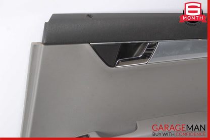 08-14 Mercedes W204 C250 C300 Sedan Rear Right Side Interior Door Panel Grey