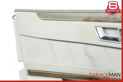 10-13 Mercedes W212 E350 E550 Front Left Driver Side Interior Door Panel OEM
