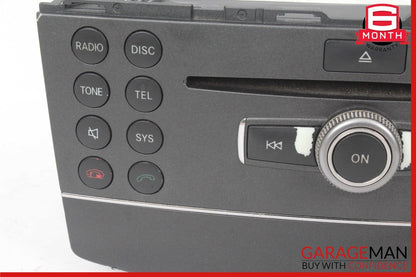 08-11 Mercedes W204 C300 C250 GPS Navigation Command Head Unit DVD CD Audio