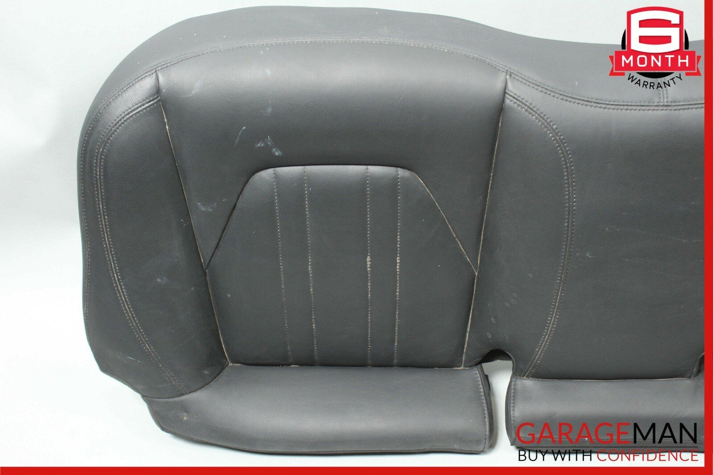 14-17 Maserati Ghibli Rear Lower Bottom Bench Seat Cushion Cover Black OEM