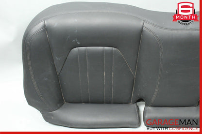14-17 Maserati Ghibli Rear Lower Bottom Bench Seat Cushion Cover Black OEM