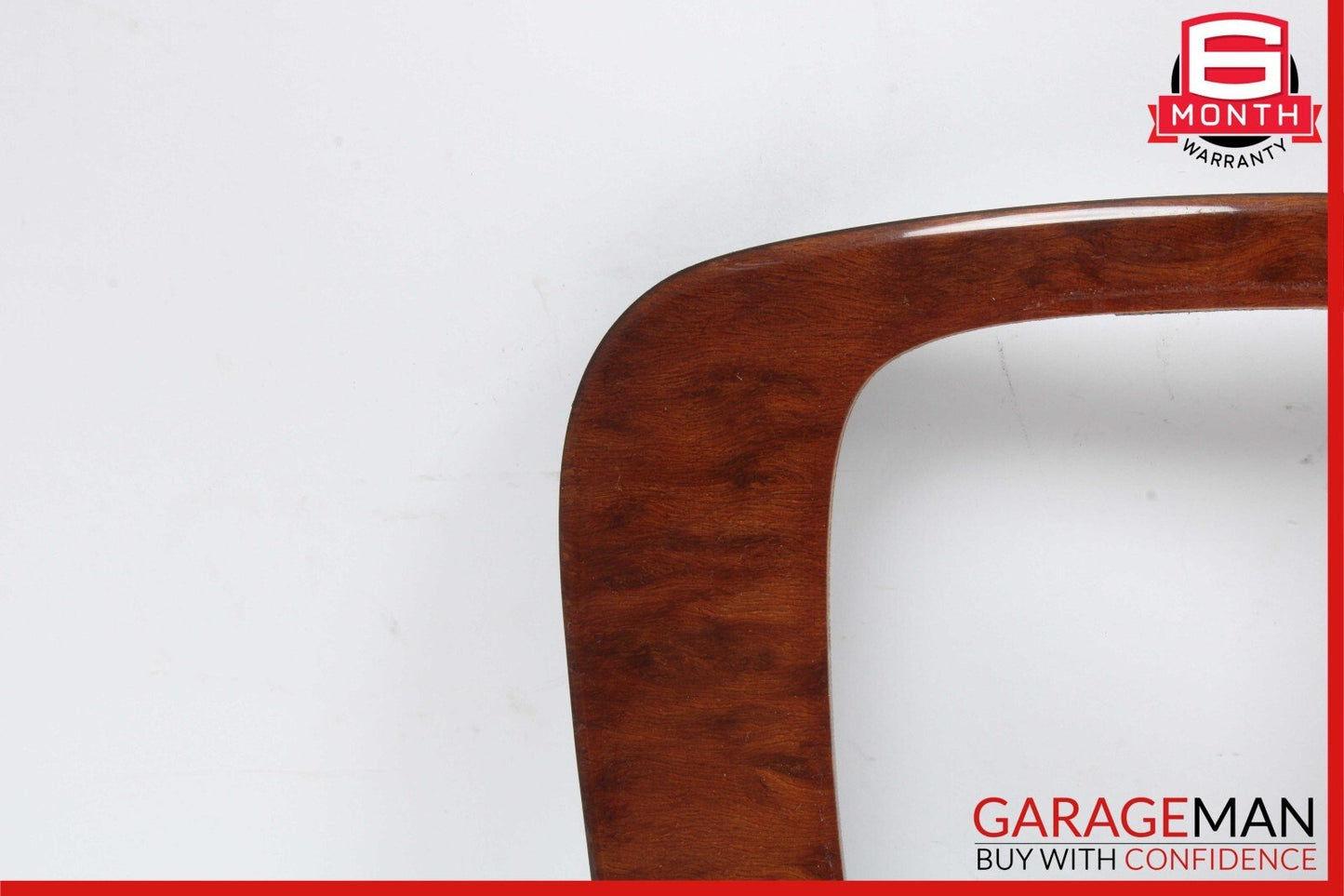 03-06 Mercedes W220 S430 S500 S55 AMG Center Console Shifter Bezel Trim Wood OEM
