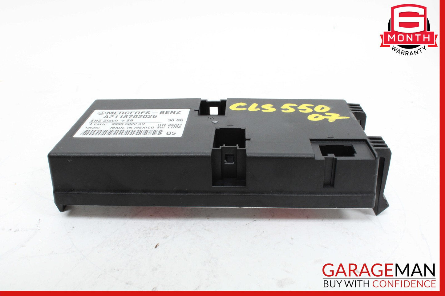 06-13 Mercedes W219 CLS550 GL550 Heated Seat Control Module 2118702026 OEM