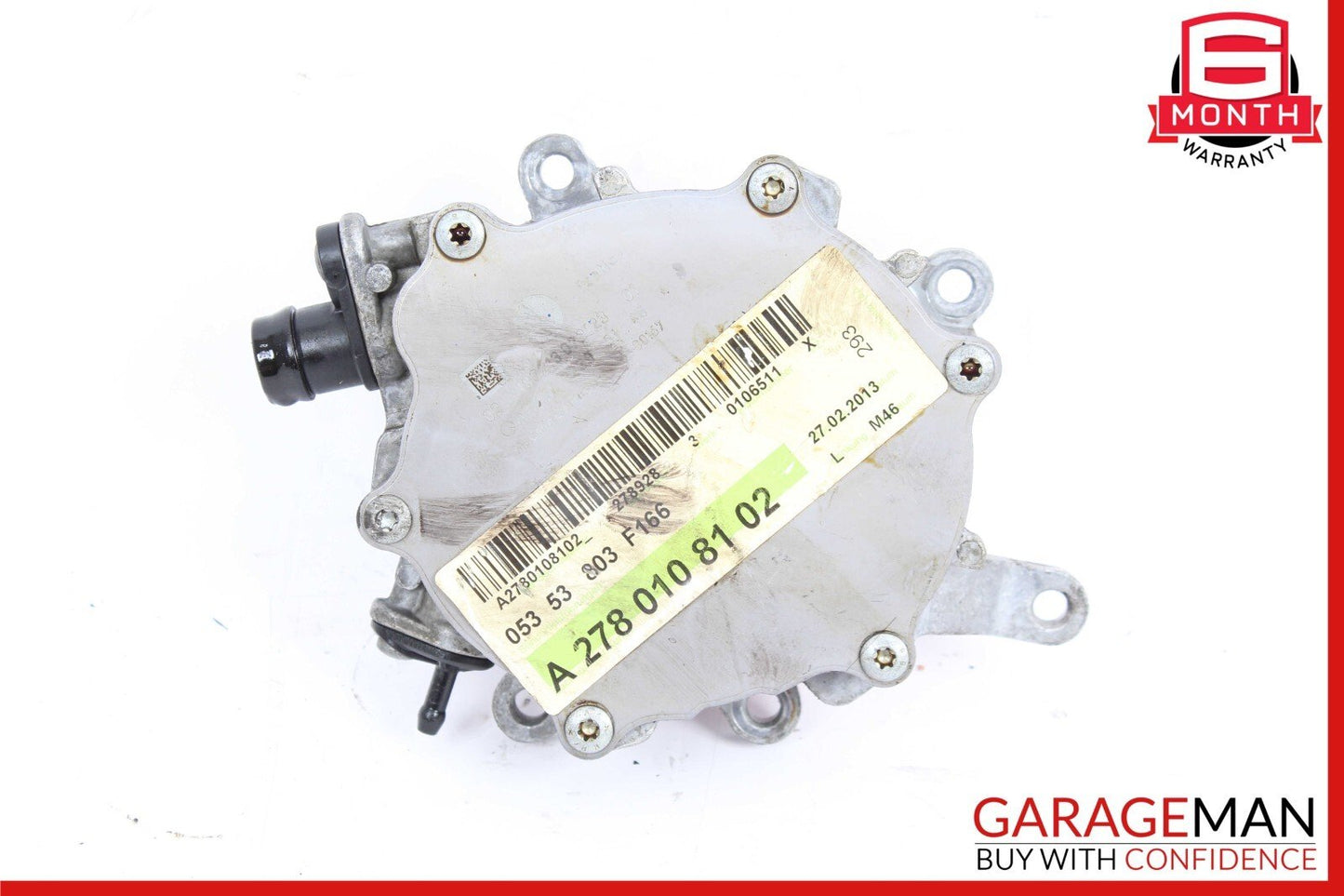 11-18 Mercedes X166 GL450 CL550 E550 4.7L Engine Motor Vacuum Pump