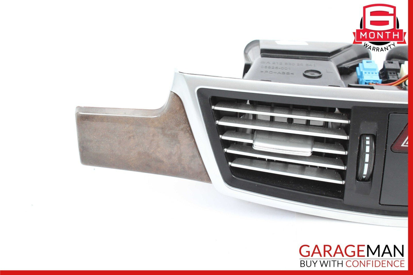 10-13 Mercedes W212 E350 Front Center Dash AC A/C Air Vent Grille Trim Assembly