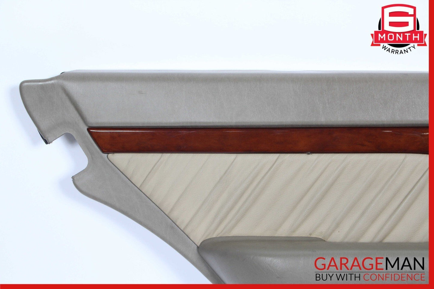 94-99 Mercedes W140 S320 Rear Left Side Interior Door Panel Trim Cover Beige