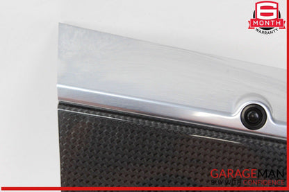 10-16 Porsche Panamera 970 E-Hybrid Dashboard Cover Panel Trim Carbon Fiber OEM