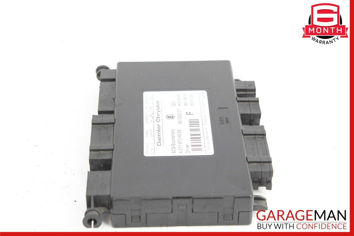 03-12 Mercedes E550 E350 GL350 GL550 Front Left Side Seat Control Module Unit
