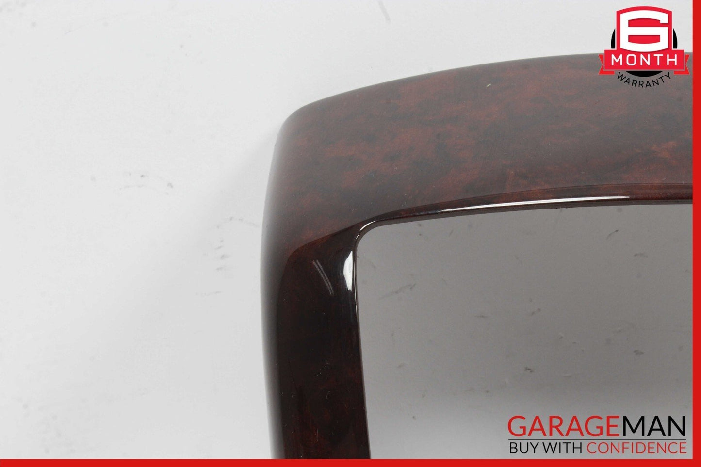 07-13 Mercedes W221 S550 S63 AMG Center Console Rear AC Control Trim Bezel Wood