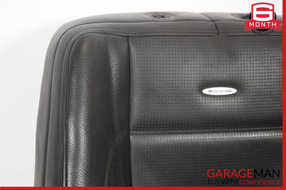 08-13 Mercedes W221 S63 AMG Front Right Passenger Upper Top Seat Cushion Black