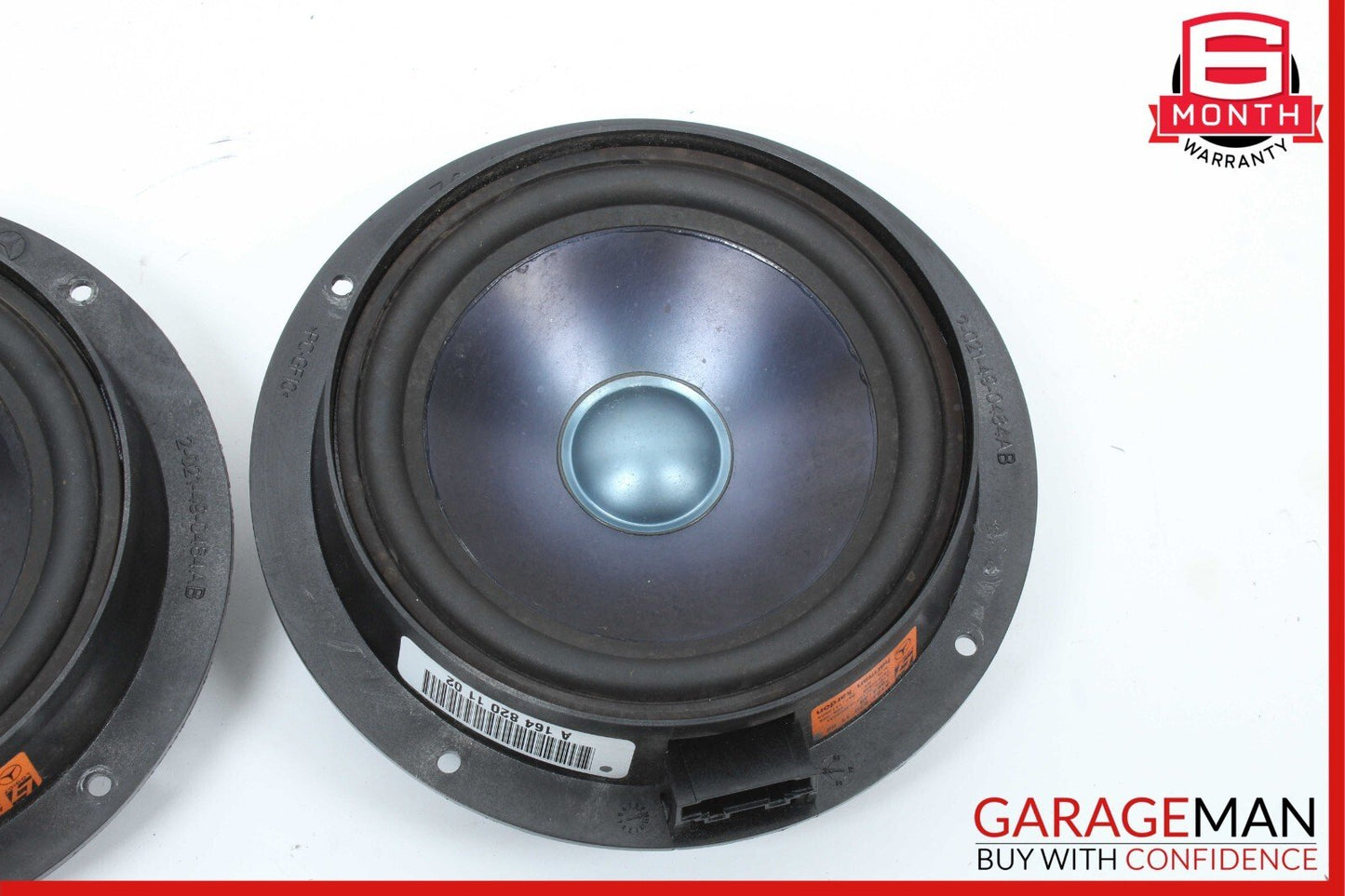 06-13 Mercedes X164 GL450 Rear Left & Right Door Sound Audio Speakers Set of 2