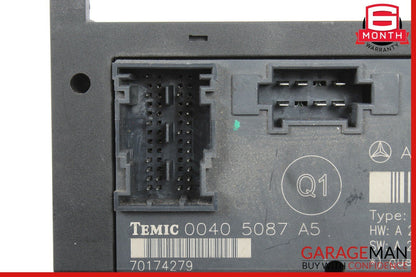 07-13 MERCEDES W216 CL550 FRONT RIGHT UNDER SEAT CONTROL MODULE Q1 OEM