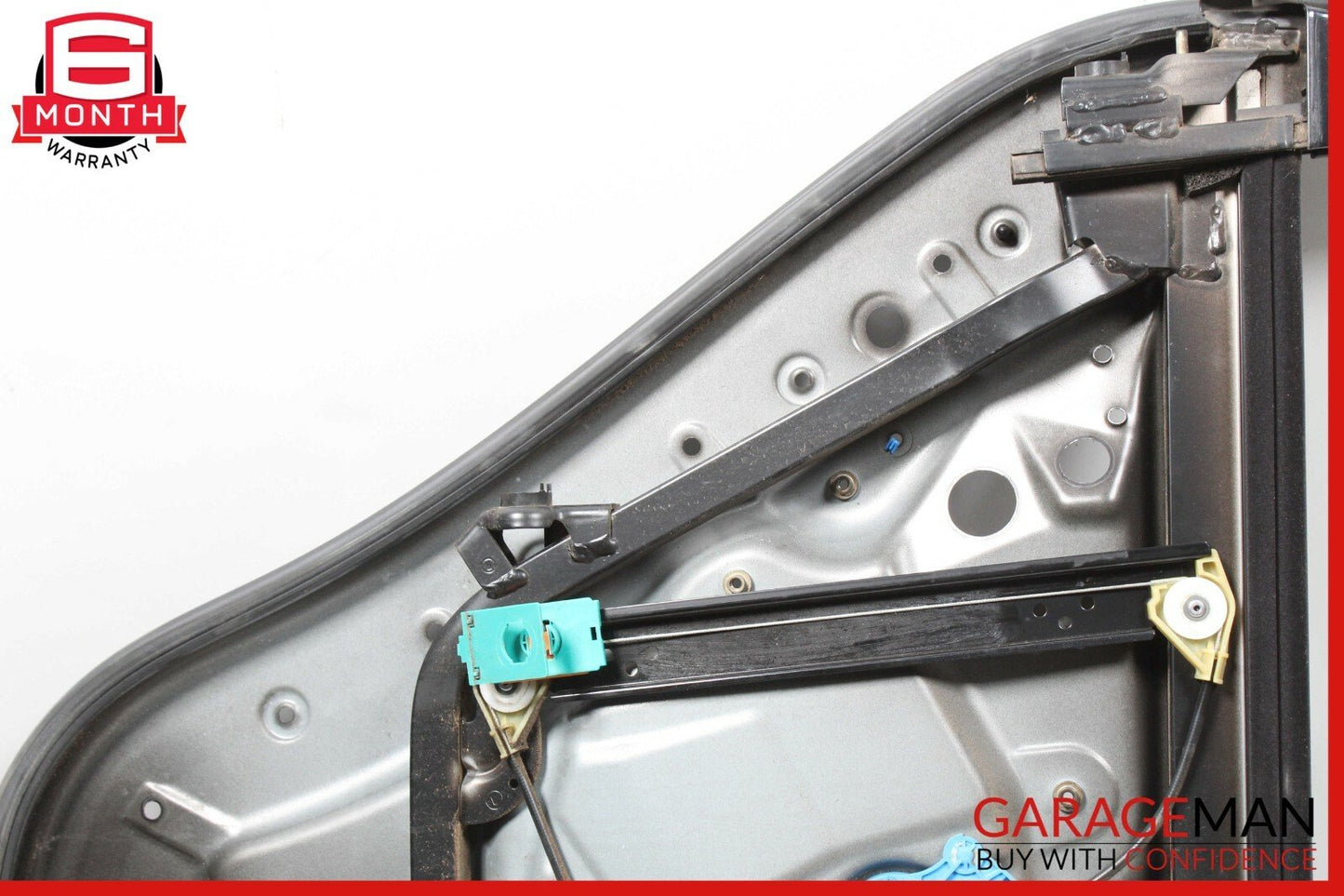 03-06 Porsche Cayenne 955 Rear Right Side Door Plate Window Frame Panel Assembly