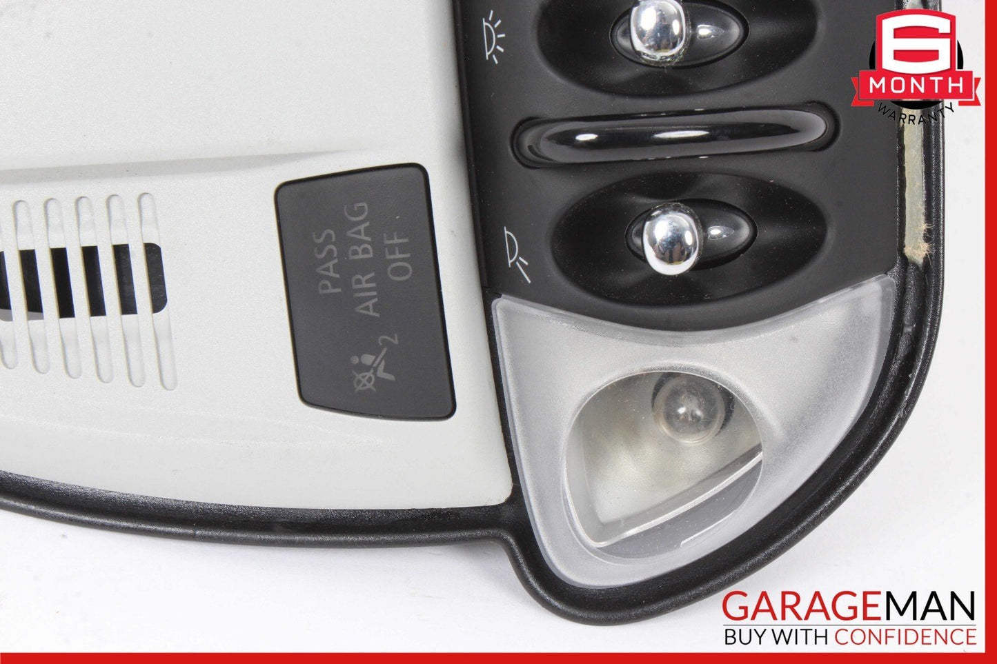 06-13 Mini Cooper Interior Front Roof Light Panel 3449417