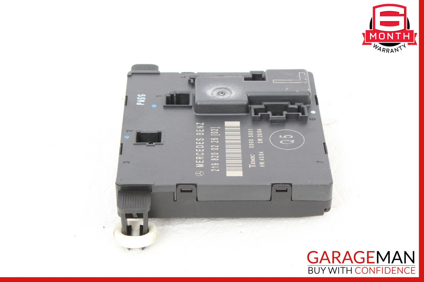 06-11 Mercedes W219 CLS550 Rear Left Door Control Module 2198200226 OEM