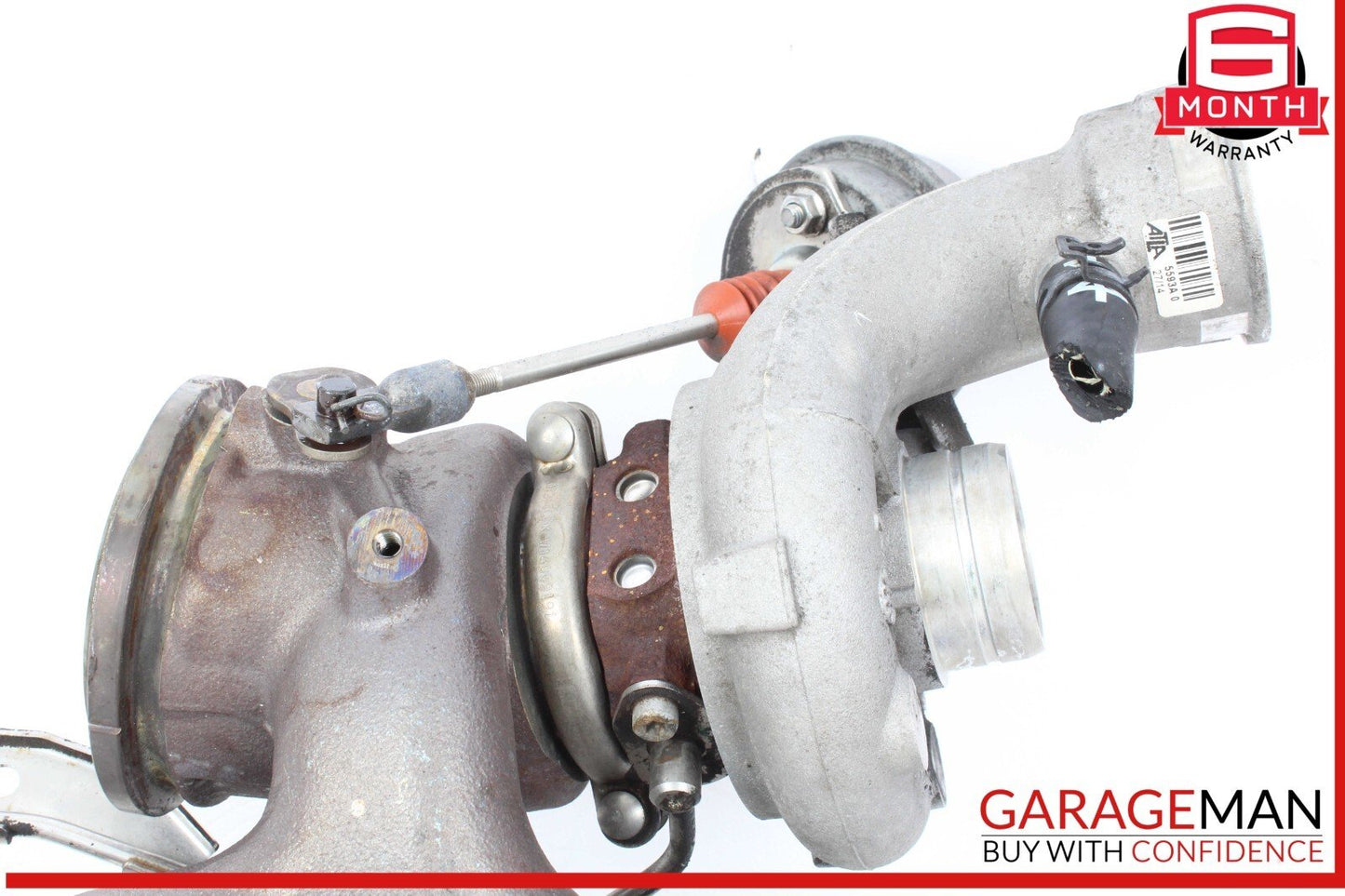 15-18 Porsche Cayenne 958 3.6L Engine Left Turbocharger Manifold OEM
