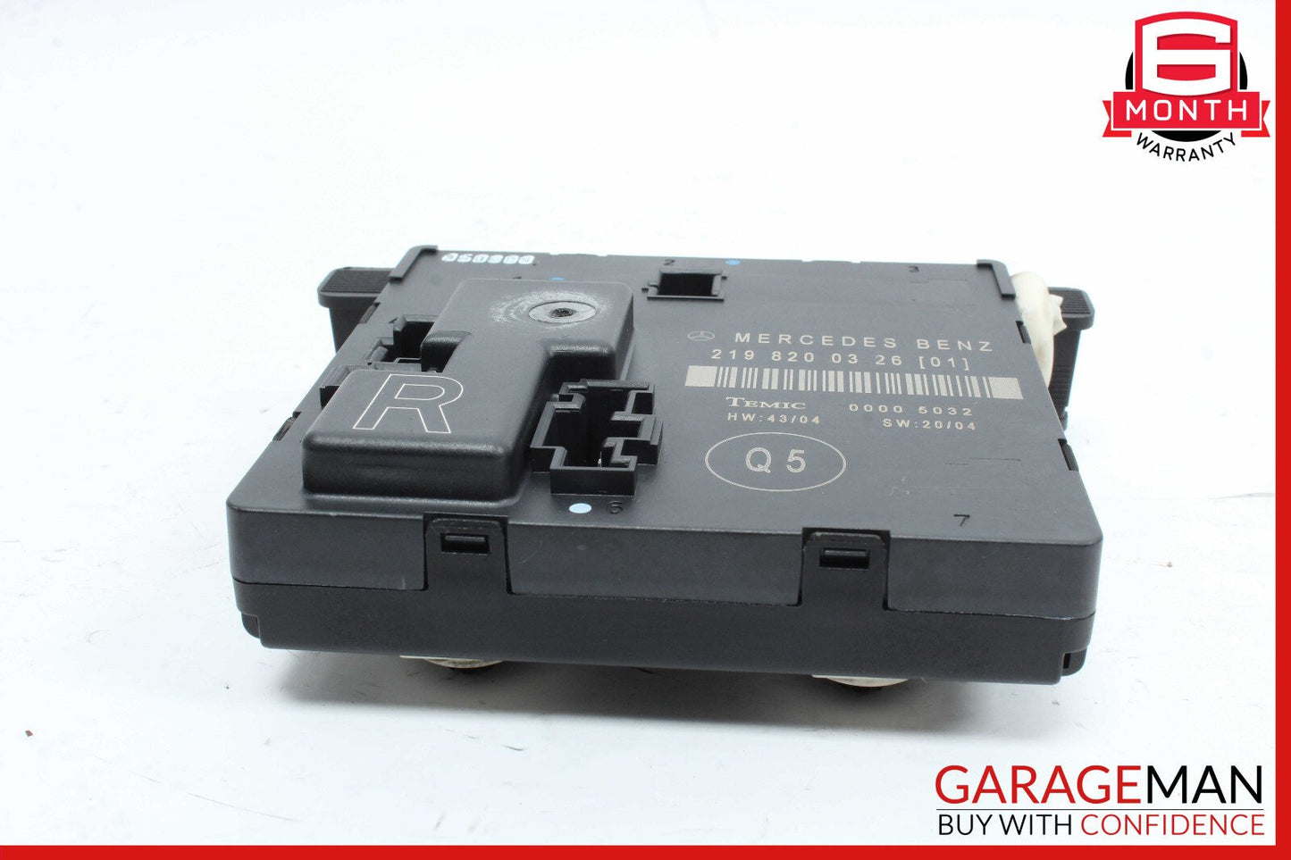 06-11 Mercedes W219 CLS550 CLS500 Rear Right Door Control Module 2198200326 OEM