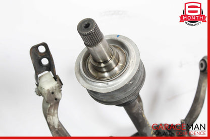 15-20 Mercedes W205 C300 Rear Left Spindle Knuckle Hub Shaft Rotor Disc Assy