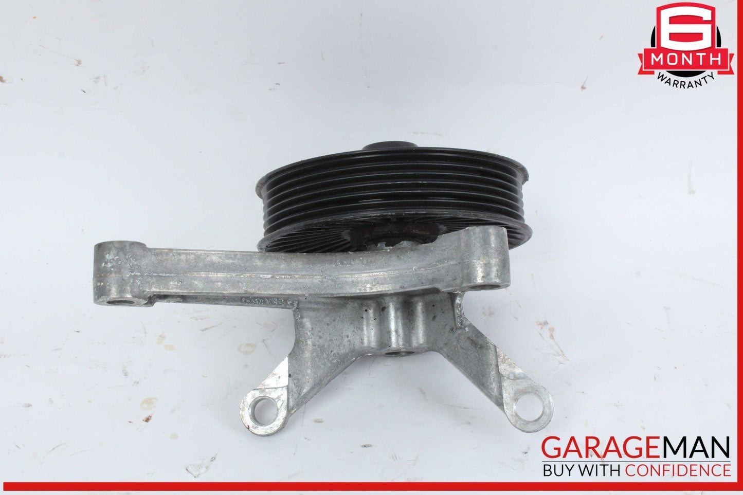 11-20 Mercedes X166 GL450 GL550 CLS550 V-Belt Tensioner Pulley Mount OEM