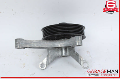 11-20 Mercedes X166 GL450 GL550 CLS550 V-Belt Tensioner Pulley Mount OEM
