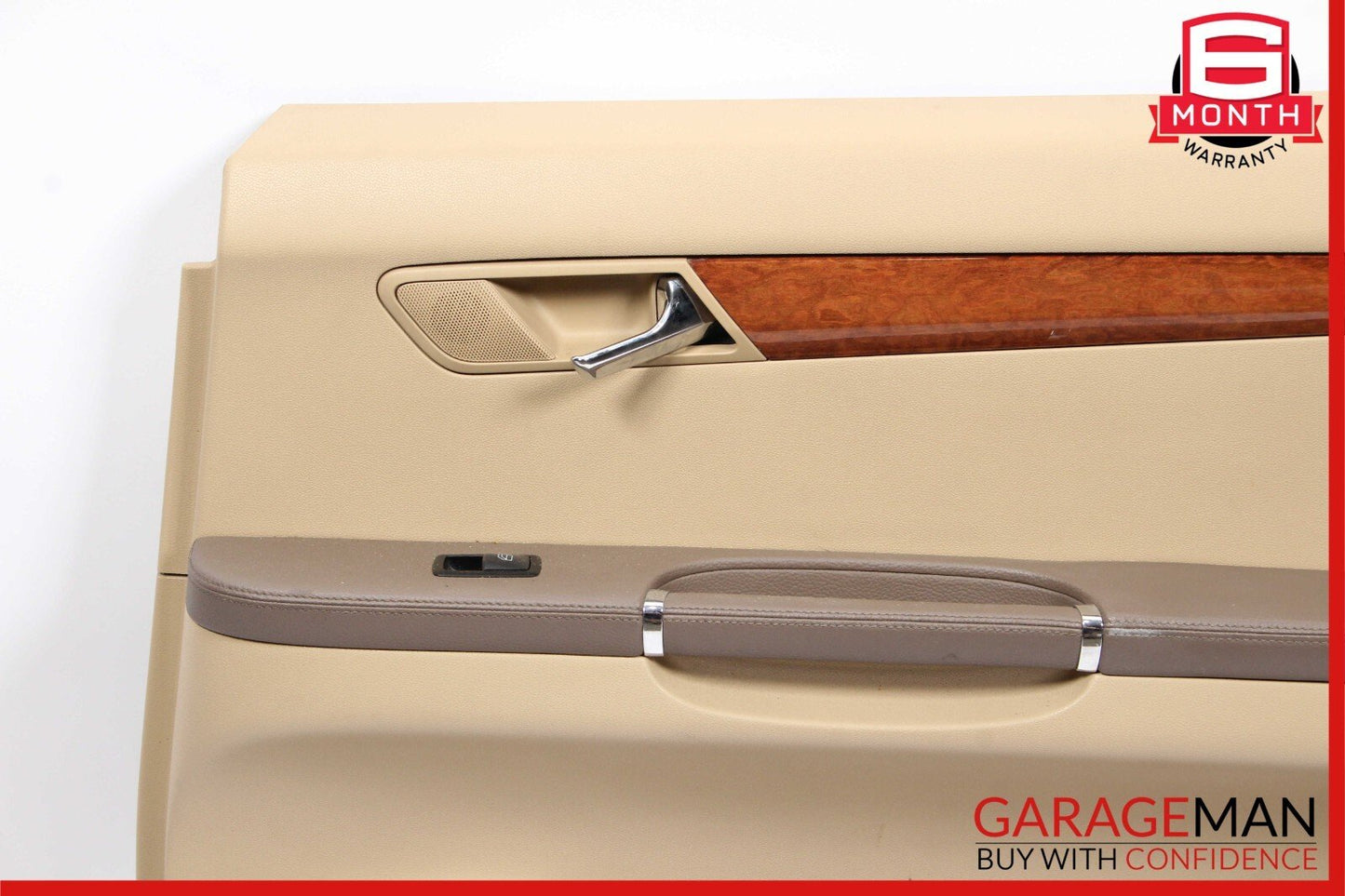 06-10 Mercedes W251 R350 Rear Right Passenger Side Interior Door Panel Brown OEM