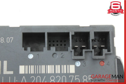 08-14 Mercedes W204 C300 C350 Rear Left Side Door Control Module OEM