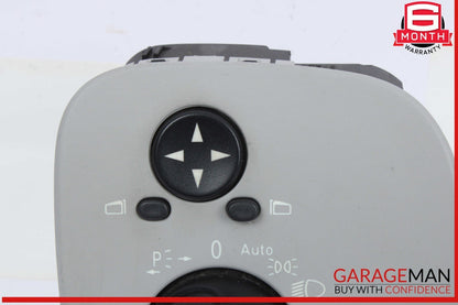 01-09 Mercedes W203 C230 CLK350 Headlight Headlamp Control Switch Gray OEM