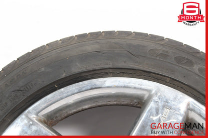 00-06 Mercedes W220 S430 CL500 9 X R18 18" Rear Wheel Rim 2204013702 OEM