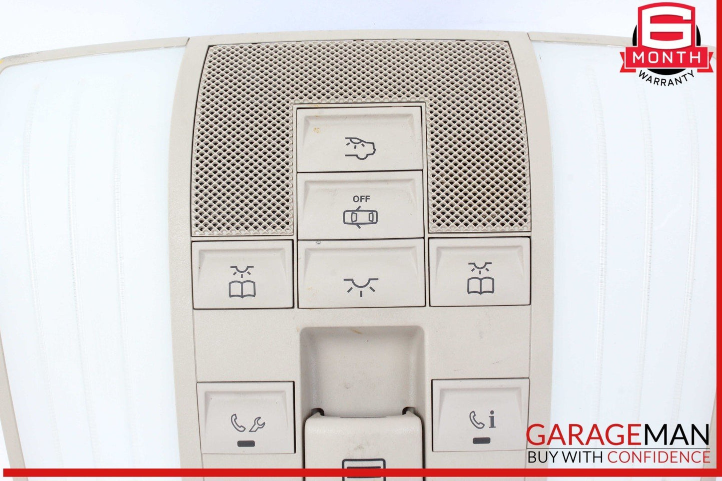 10-18 Mercedes W212 E350 Overhead Dome Light Lamp Beige 2129007116 OEM