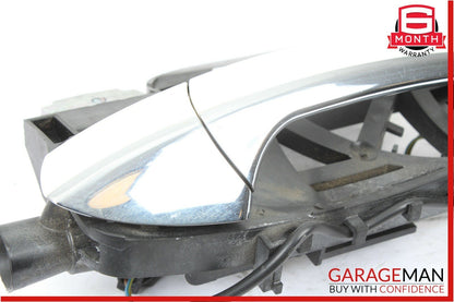 07-13 Mercedes W221 S550 Rear Left Side Exterior Door Handle Keyless Go White