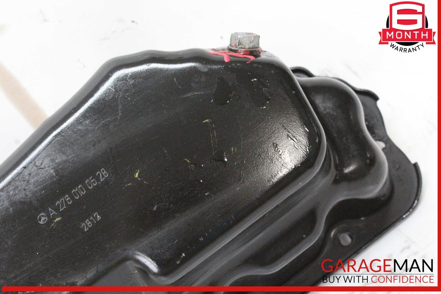 12-19 Mercedes X166 GL450 GL550 GLS550 Engine Lower Oil Pan 2760100528 OEM