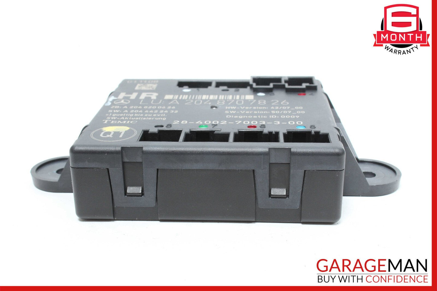 08-18 Mercedes W204 C300 C350 GLK350 Rear Right Side Door Control Module OEM