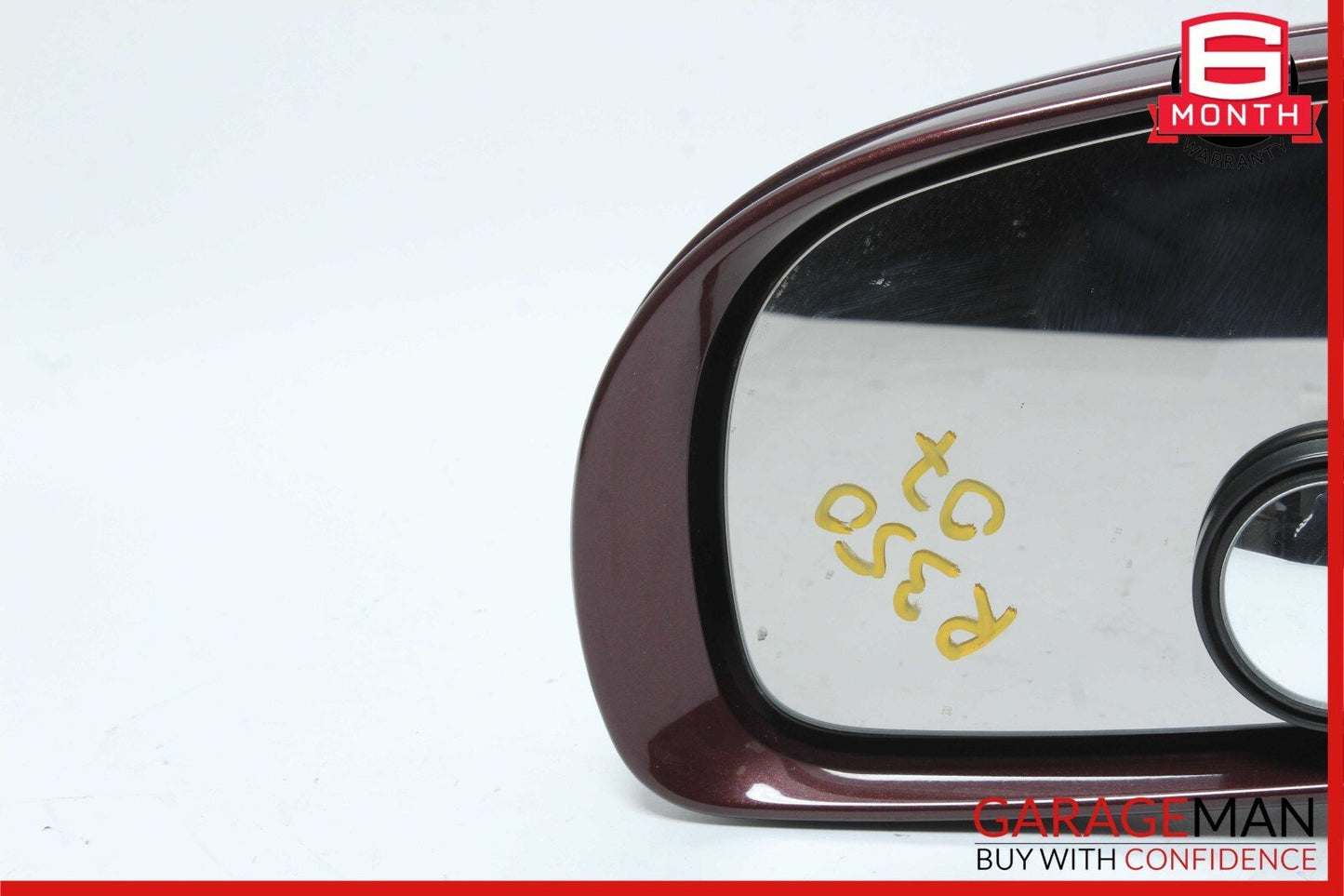 06-10 Mercedes W251 R350 Front Left Driver Side Mirror Door Rear View Red OEM