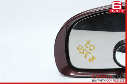 06-10 Mercedes W251 R350 Front Left Driver Side Mirror Door Rear View Red OEM