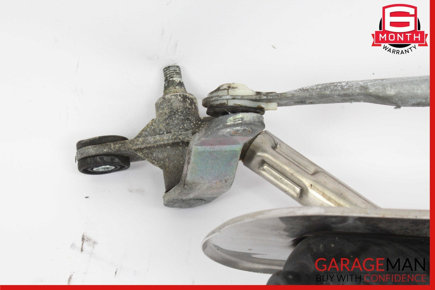 03-13 Maserati Quattroporte M139 Front Windshield Wiper Linkage Arm w/ Motor OEM