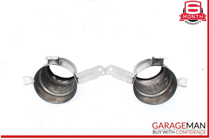 17-20 Alfa Romeo Giulia Rear Left and Rear Right Exhaust Muffler Tail Pipe Tip