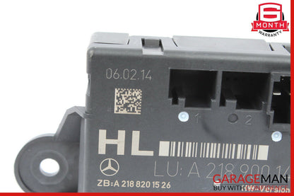 08-15 Mercedes W204 C250 Rear Left Driver Side Door Control Module Q1 OEM