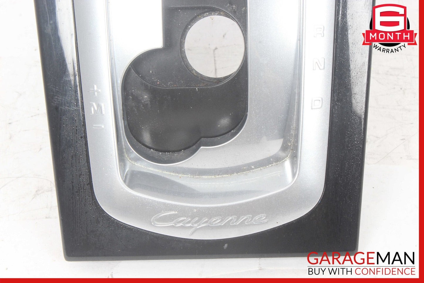 11-18 Porsche Cayenne 958 Center Console Shifter Trim Bezel OEM