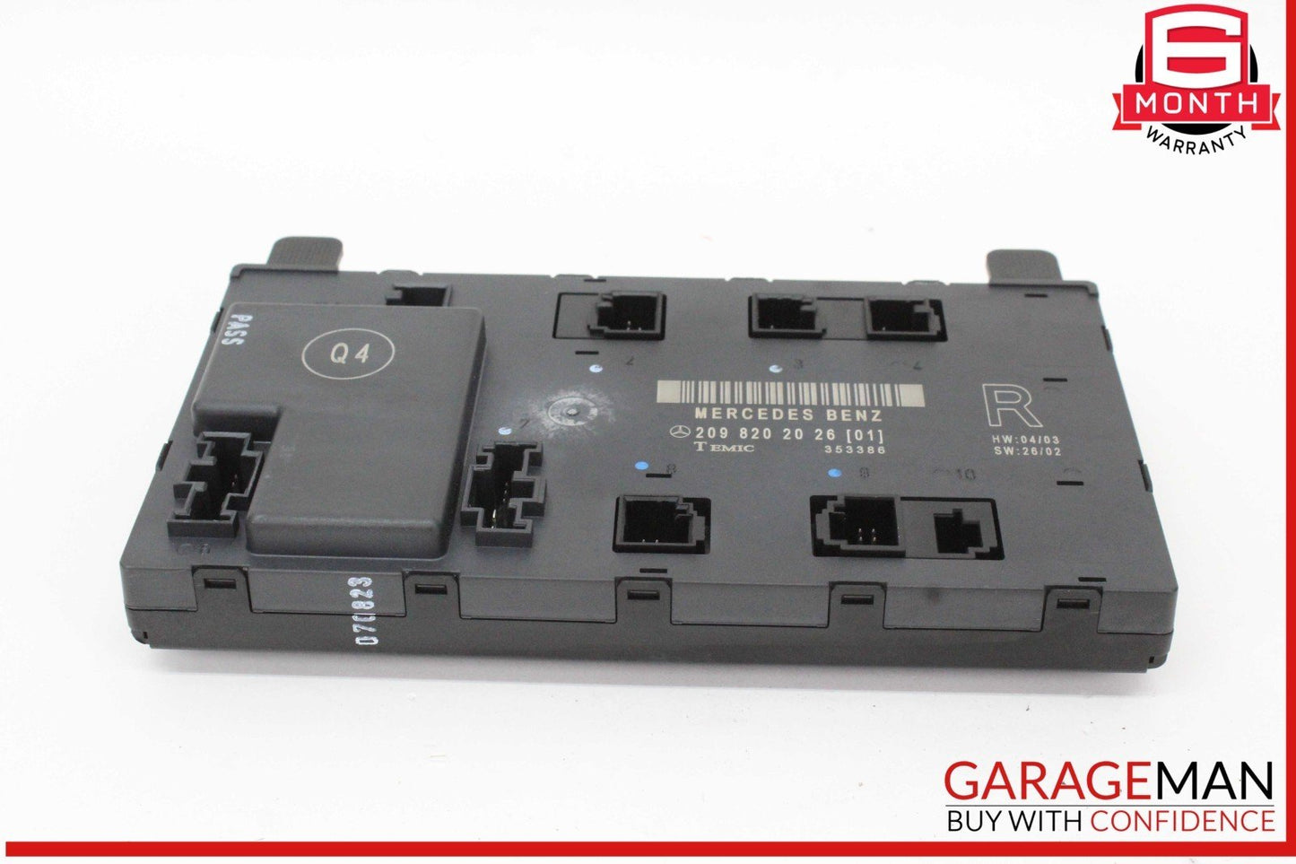 03-09 Mercedes W209 CLK350 Front Right Side Door Control Module Unit OEM
