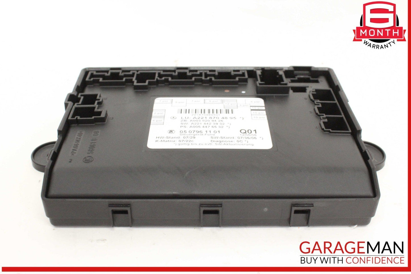 07-13 Mercedes W221 S550 Rear Right or Left Side Door Control Module Unit OEM