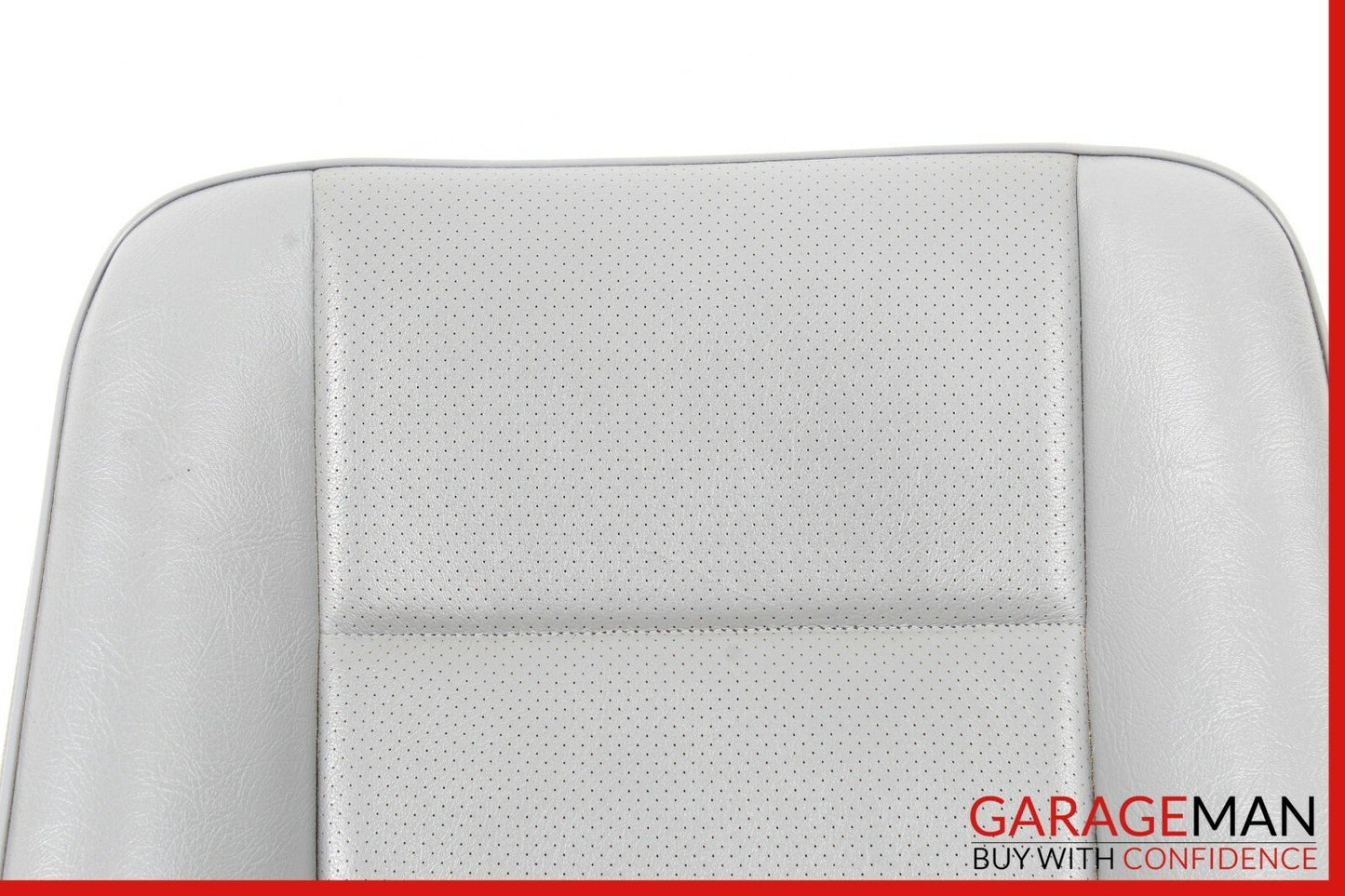 94-00 Mercedes W202 C280 Front Left Side Top Upper Seat Cushion Cover Gray OEM