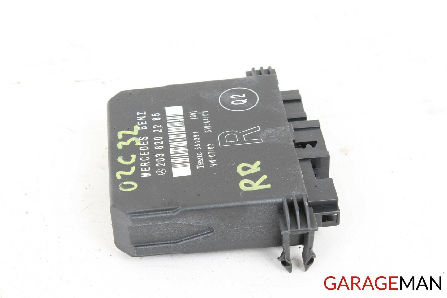01-07 Mercedes W203 C230 C32 AMG Rear Right Door Control Module 2038202285 Q2