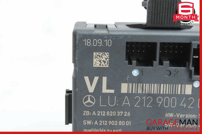 08-14 Mercedes W207 E350 Front Left Driver Side Door Control Module OEM