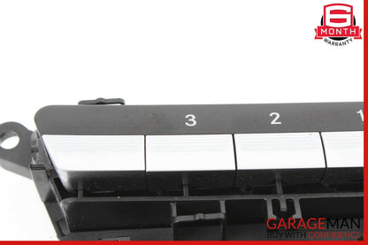 07-13 Mercedes W221 S550 CL550 Front Right Side Seat Control Switch Set Assembly